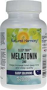 Nature's Harmony   Melatonin 1 Mg 90caps