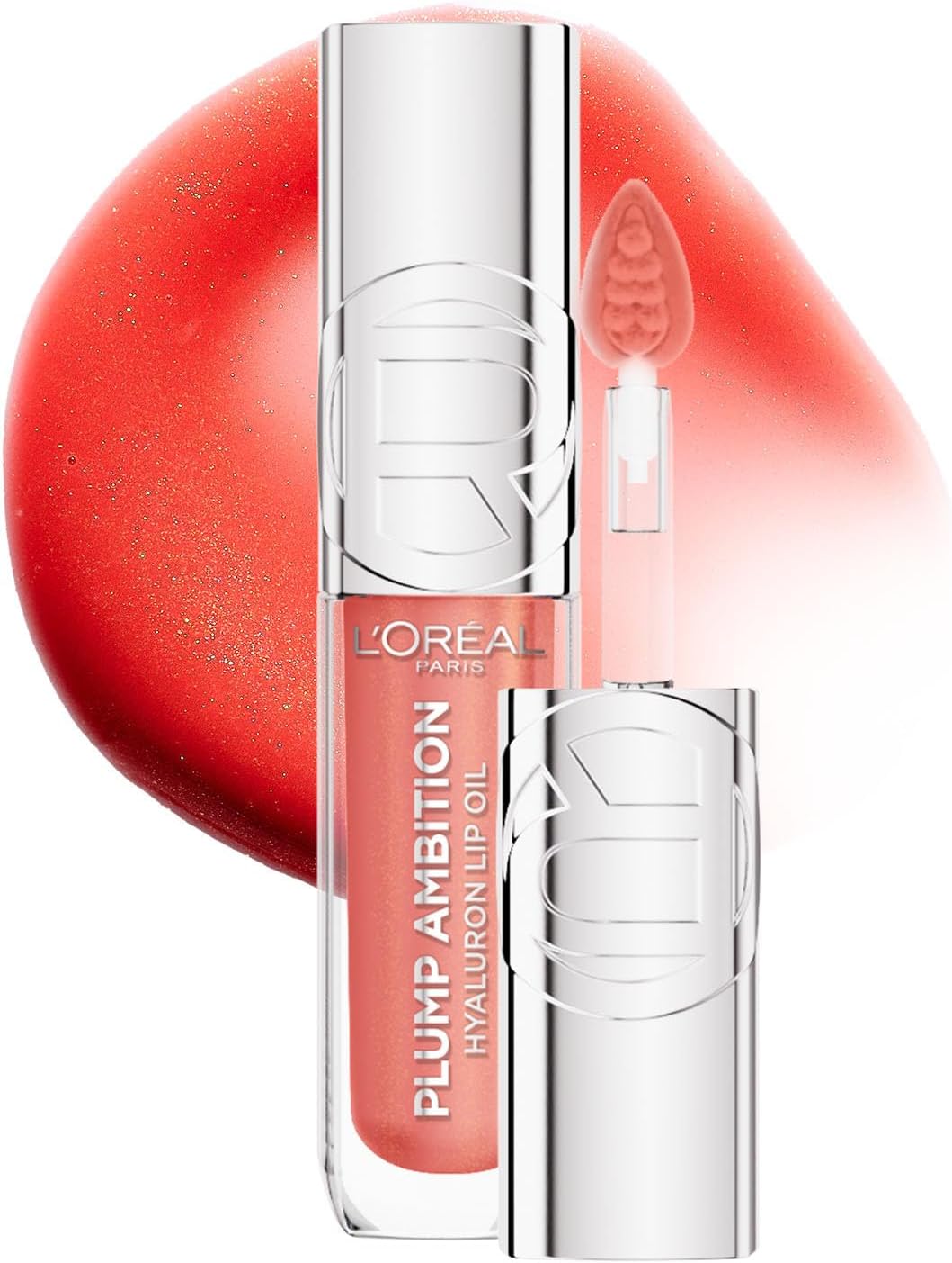 L'OREAL PLUMP AMBITION HYALURON LIP OIL MACARON pack of 2