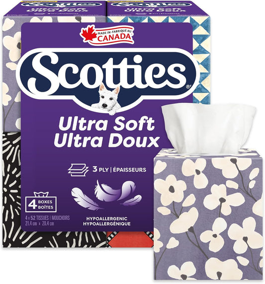 SCOTTIES ULTRA SOFT CUBE 4X52 pack of 6