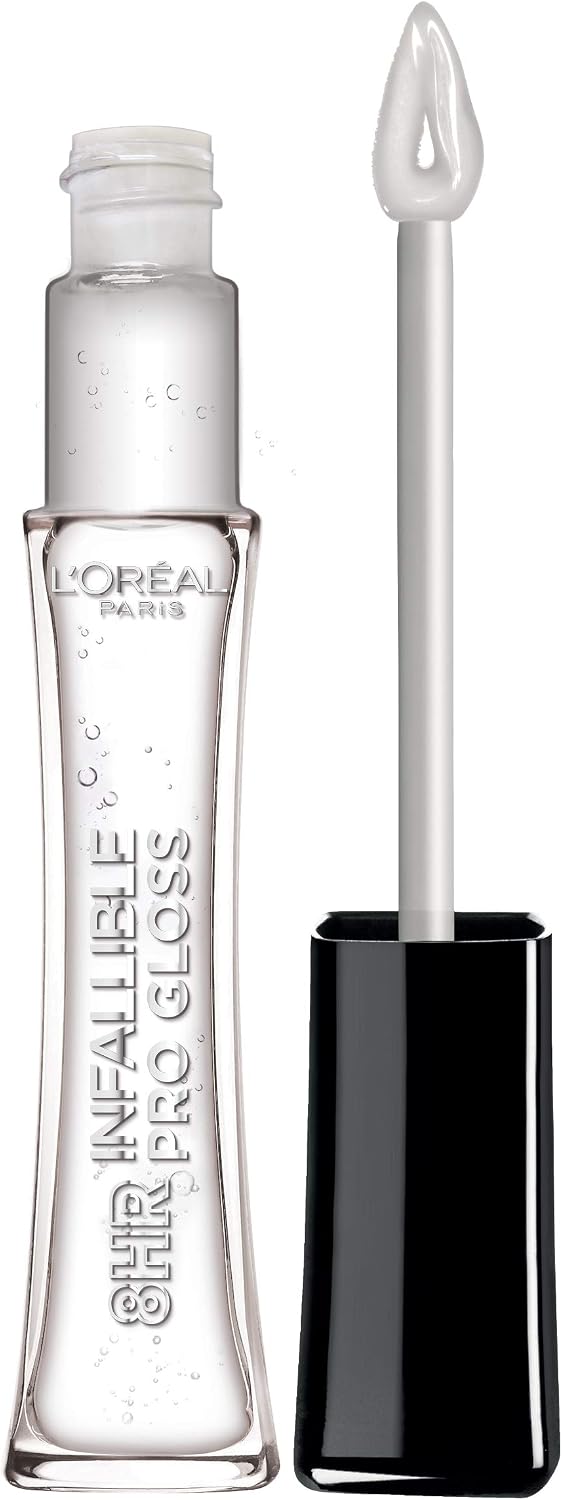 L'OREAL LIP GLOSS INFALLIBLE CRYSTAL pack of 2