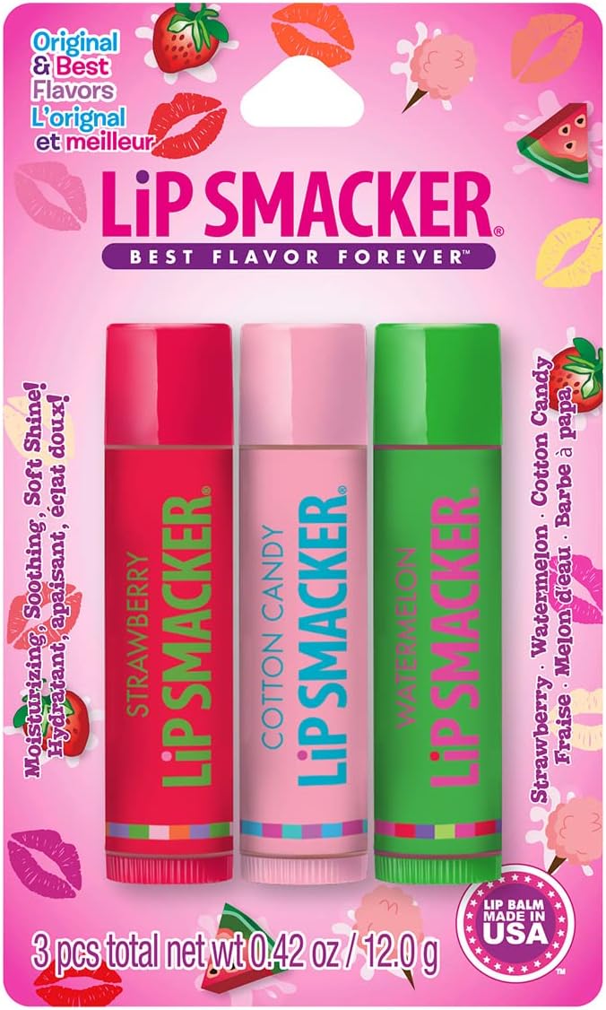 LIP SMACKER LIP BALM TRIO ORIGINAL & BEST pack of 2