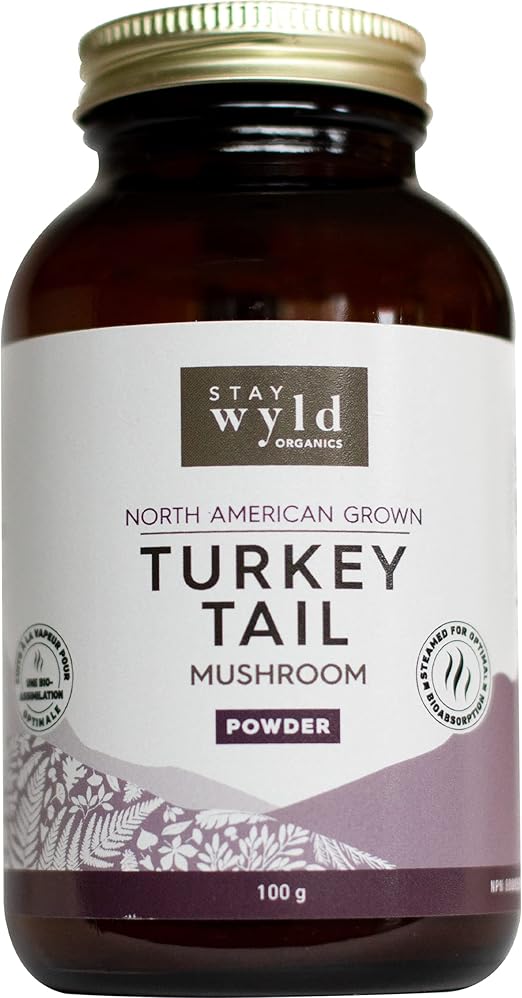 STAY WYLD ORGANICS LTD *_Turkey Tail Powder, 100g