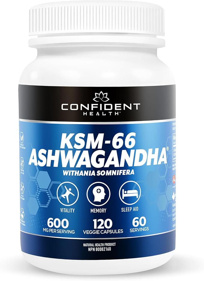 CONFIDENT health - CH Ashwagandha - 120 ct