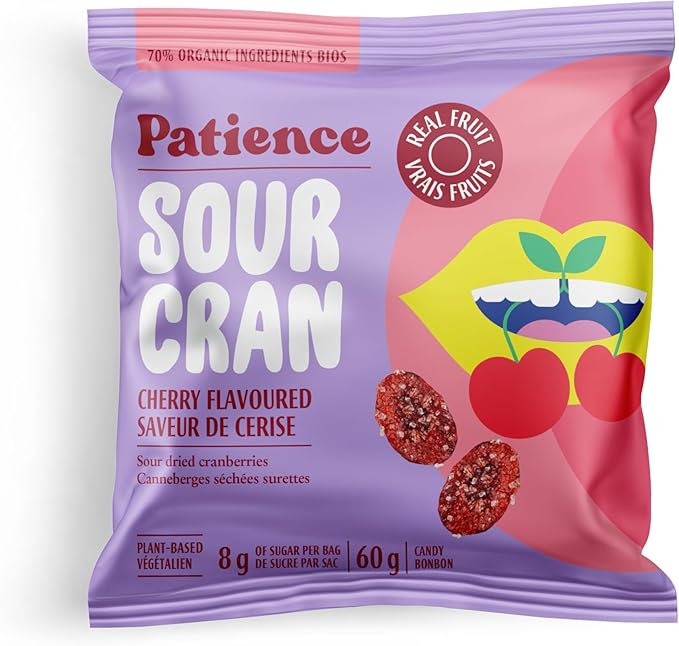 Patience Fruit & Co.   SourCran Sour Cherry  60g