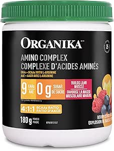 Organika   ESSENTIAL AMINO ACID COMPLEX 180G