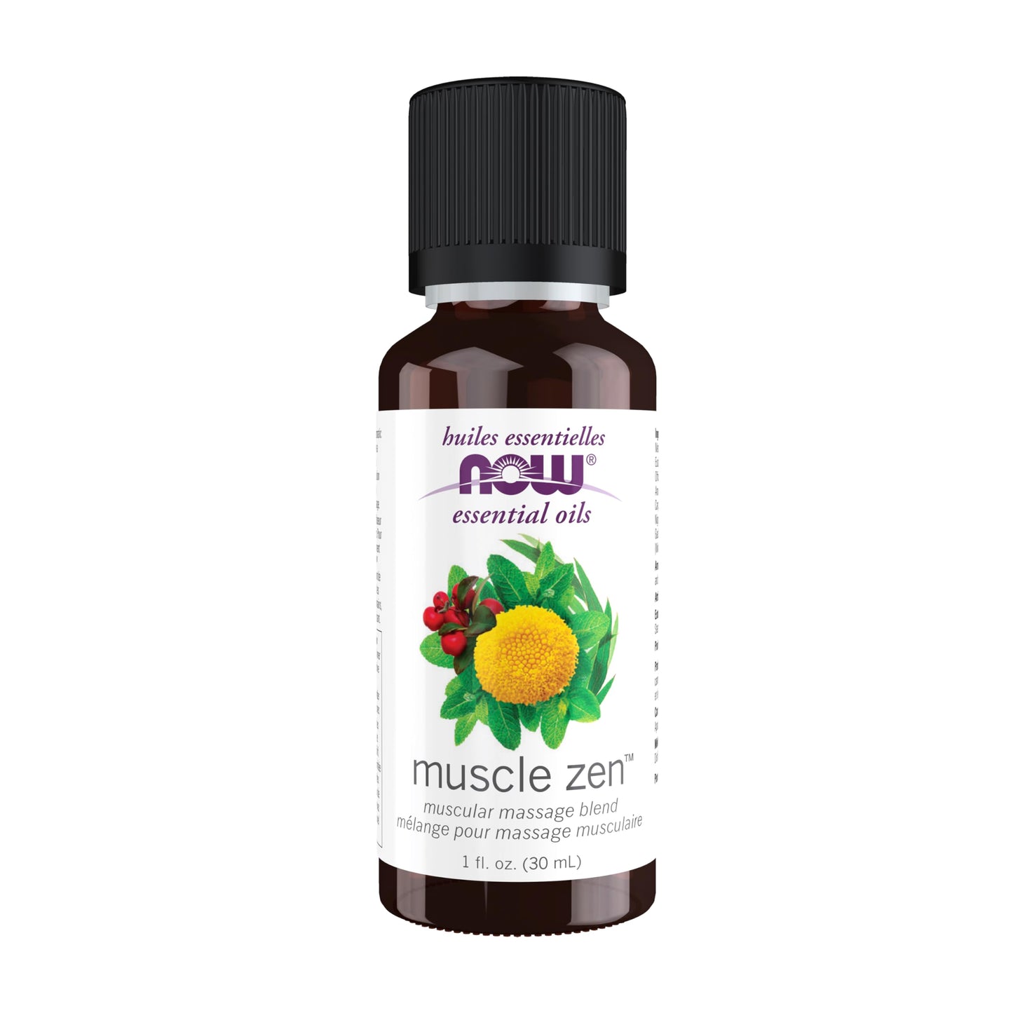 NOW    Muscle Zen Muscular Massage 30mL
