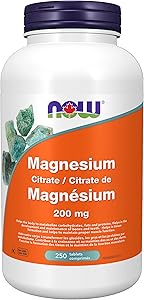 NOW    Magnesium Citrate 200mg 250tab