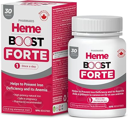 HEMEBOOST FORTE HEME IRON TB 34.8MG 30 TABLET