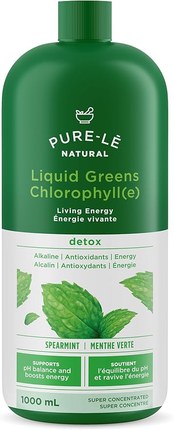 Pure-l?    Pure-l? Natural Liquid Greens    Flavour: Mint 
Container Size: 1 L    Each