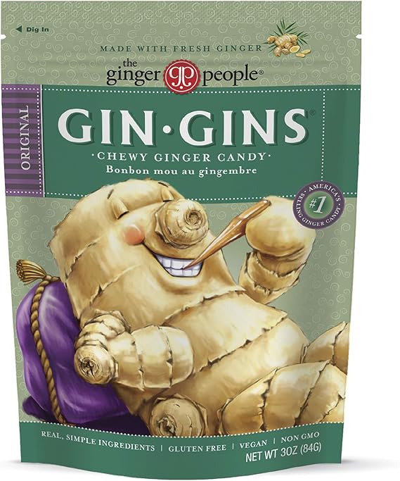 The Ginger People   Ginger Candy   Gin Gins Original Chewy Ginger Candy84G