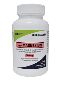 MAGNESIUM GLUCONATE TB 500MG 100 JAMP