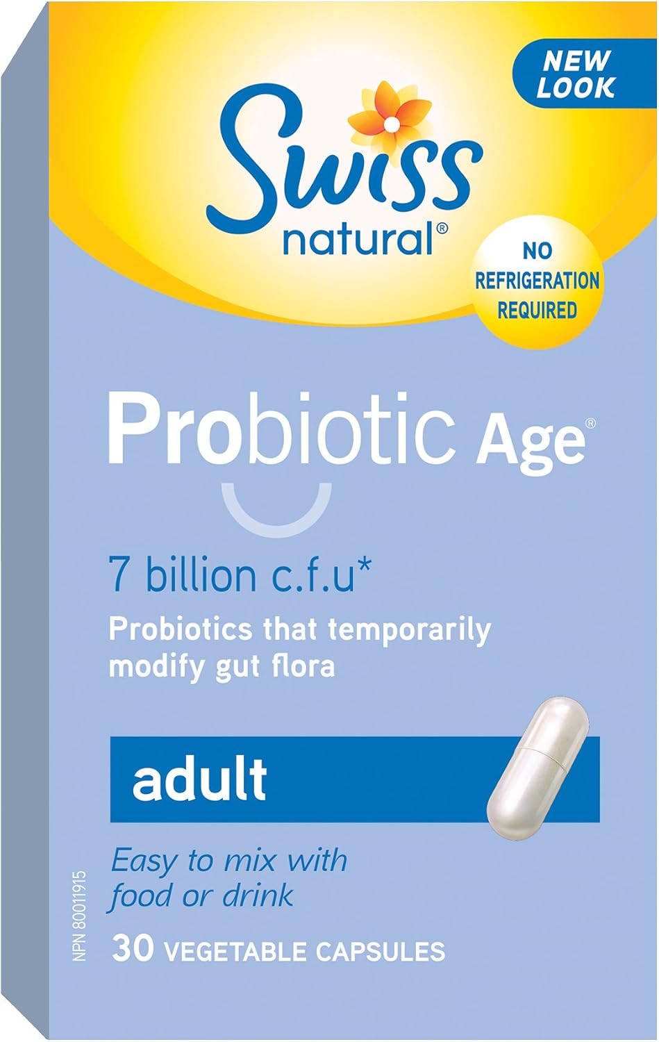 PROBIOTIC ADULTE 7 BILLIONS CAPS 30 CAPSULE