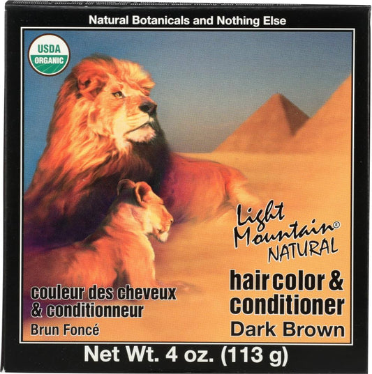 LIGHT MOUNTAIN - Dark Brown  Haircolor     113g
