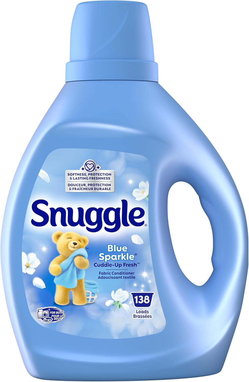 SNUGGLE BLUE SPARKLE FABRIC SOFTENER LIQ 2.77L pack of 4
