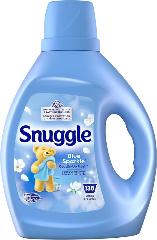 SNUGGLE BLUE SPARKLE FABRIC SOFTENER LIQ 2.77L pack of 4