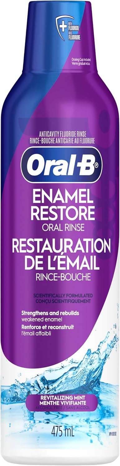 ORAL-B MOUTH WASH SPECIAL ENAMEL RESTORE 475ML