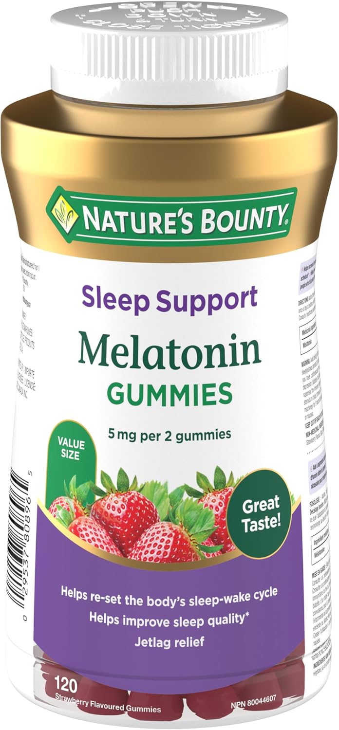 NATURE'S BOUNTY MELATONIN GUMMY 120 GUMMY