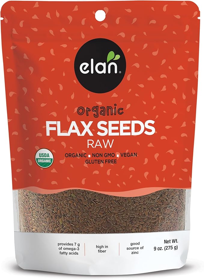 Elan Organics   Flax Seed   185 g