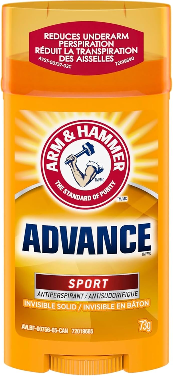 ARM&H ADVANCE ANTIPERSP INVISBL SOLID SPORT 73G STICK MED.