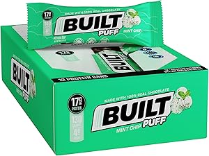 Bucked Up   Built Puffs Mint Chip, 12/box