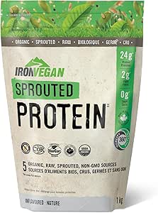 Iron Vegan Sprouted Protein   1kg Unflavoured