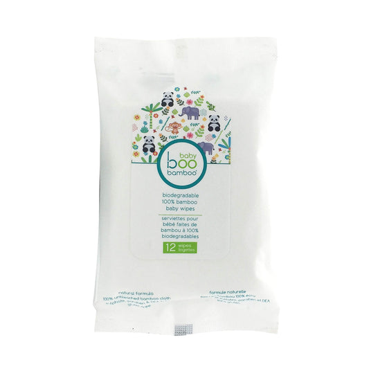 Boo Bamboo   Baby Travel Wipes   12 count