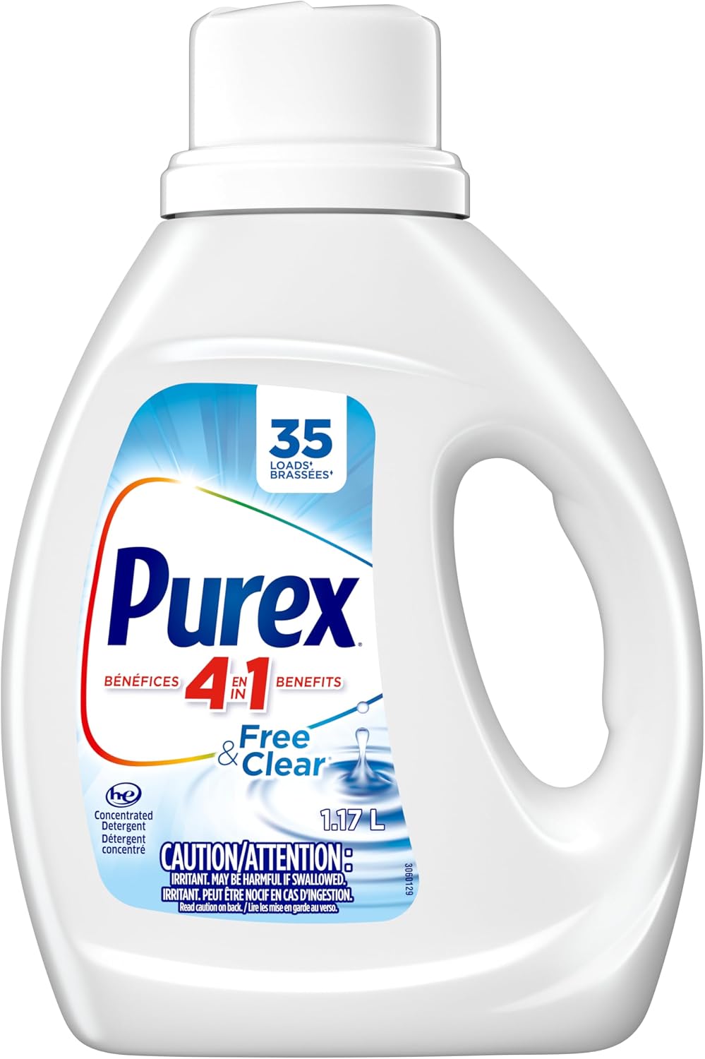 PUREX FREE & CLEAR LIQ 1.17L pack of 6