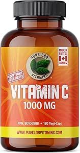 Pure Lab Vitamins   Vitamin C 1000 mg (Corn Free) 120 vegi caps
