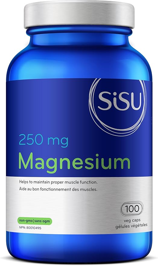 SISU - Magnesium 250 mg - 100 Vcaps