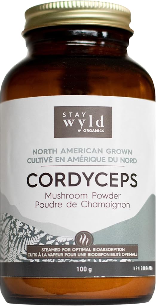 STAY WYLD ORGANICS LTD *   Cordyceps Powder, 100g