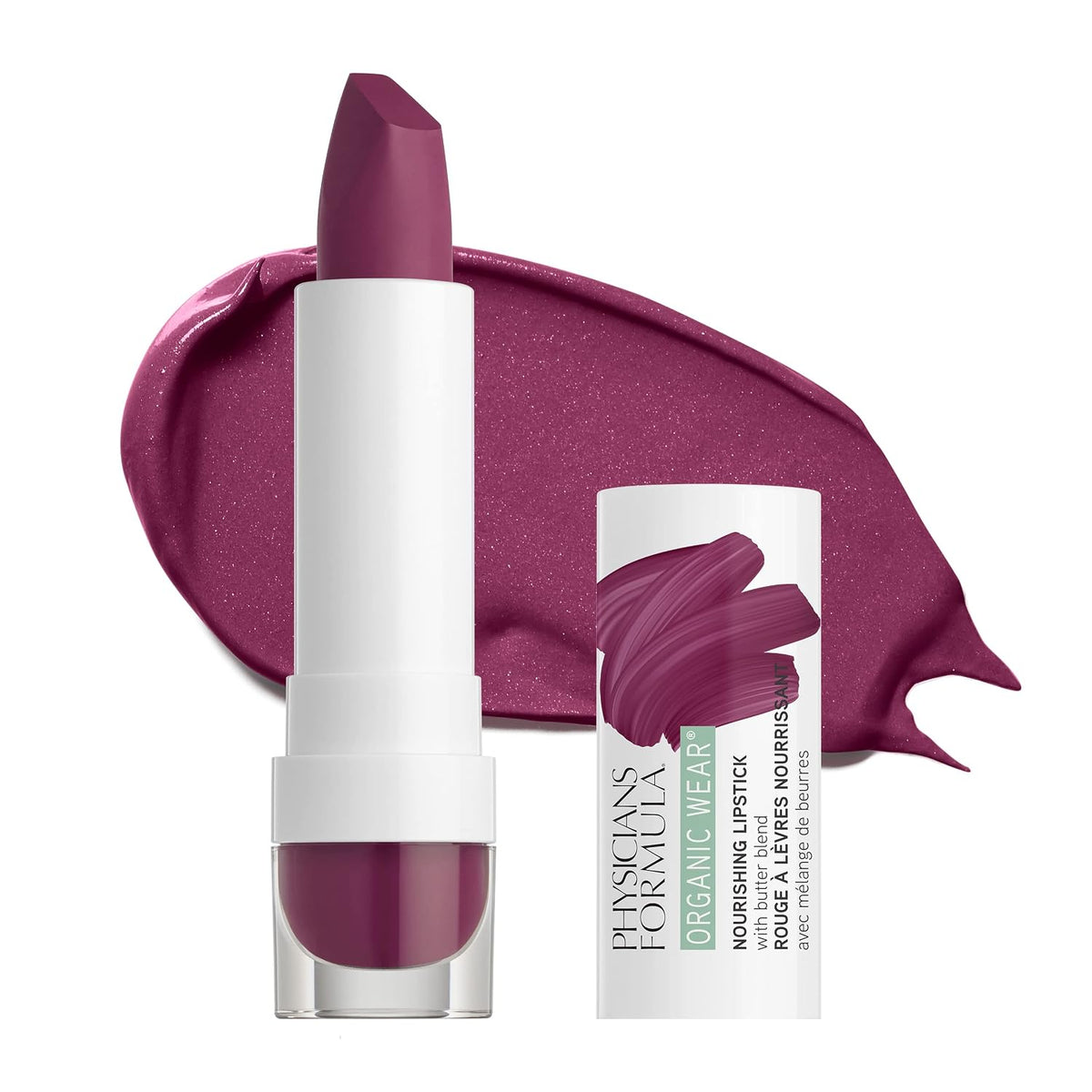 PF ORGANIC WEAR NOURISHING LIPSTICK SUGAR PLUM pack of 2