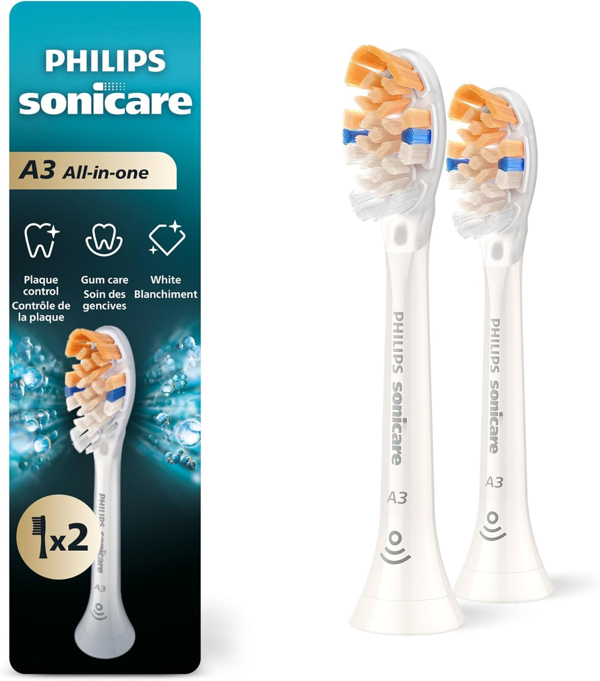 PHILIPS SONICARE A3 ALL IN ONE BRUSH HEADS 2