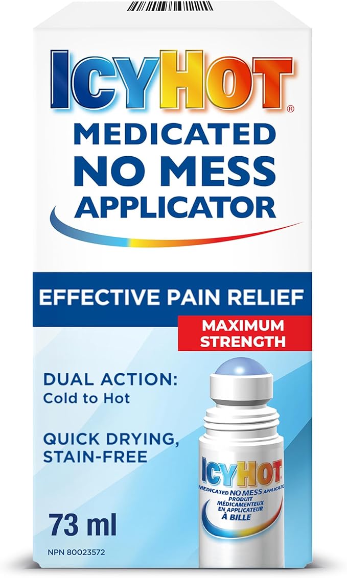 ICY HOT MEDICATED NO MESS APPLICATOR 73ML LIQUID