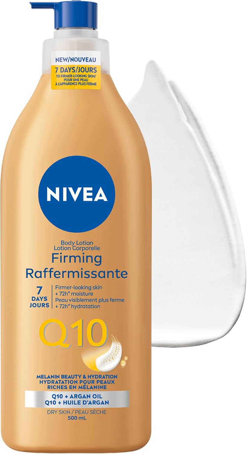 NIVEA BODY LOTION Q10 AND ARGAN OIL 500ML pack of 3