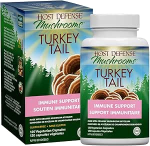 HostDefense_Turkey Tail (Trametes Versicolor) Capsules_120 caps