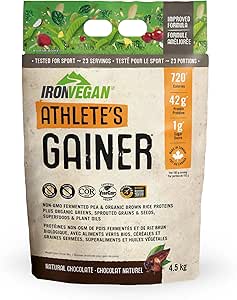 Iron Vegan Athlete's Gainer   4.5 kg Chocolate