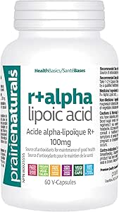 R+ Alpha Lipoic Acid 100mg 60 vcap