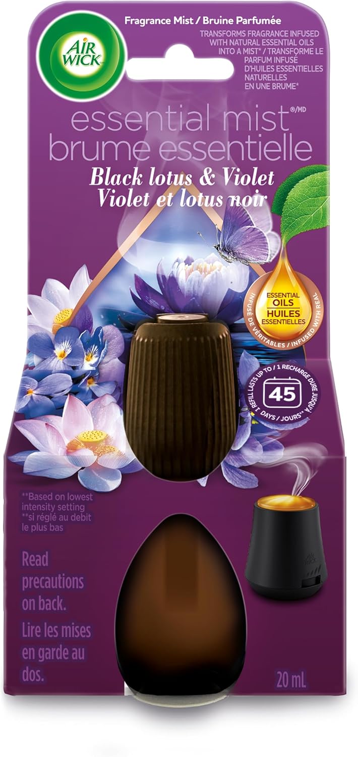 AIRWICK ESSENTIAL REFILL PEONY & JASMIN 20ML pack of 6