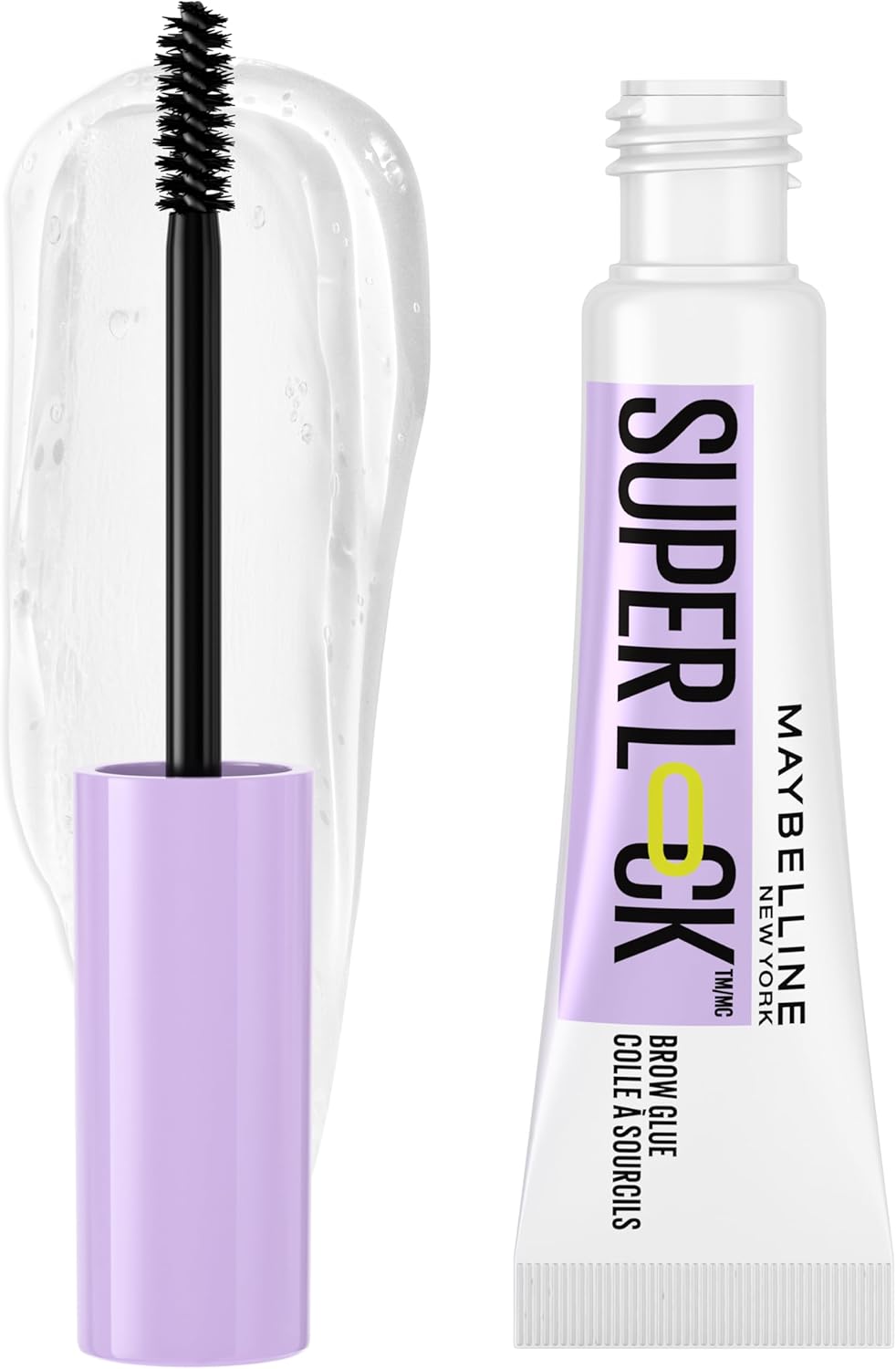 MAYBELLINE EXPRESS BROW SUPLOCK BROW GLUE CLEAR pack of 2