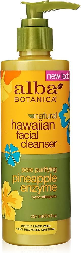 ALBA BOTANICA    Hawaiian Skin Care    ALBA BOTANICA    Hawaiian Skin Care    Pineapple Enzyme Cleanser 8oz
