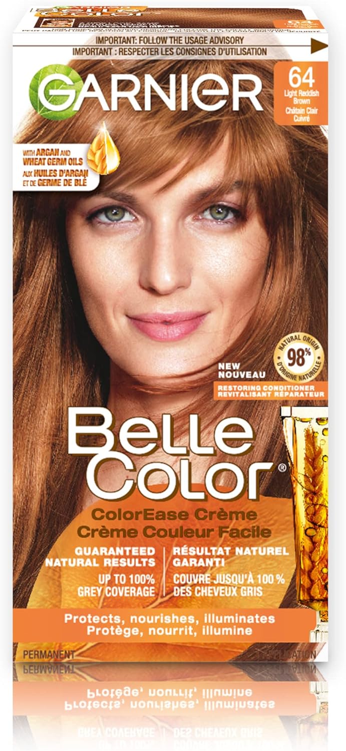 BELLE COLOR #64 LIGHT REDDISH BROWN 57ML