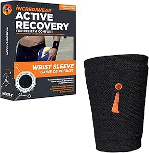 Incrediwear Sleeves Wrist Colour: Black 
Clothing Size: Large