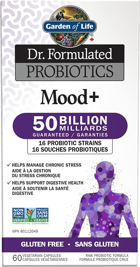 Garden of Life - Dr. F Mood+ 50-B CS - 60 Vcaps