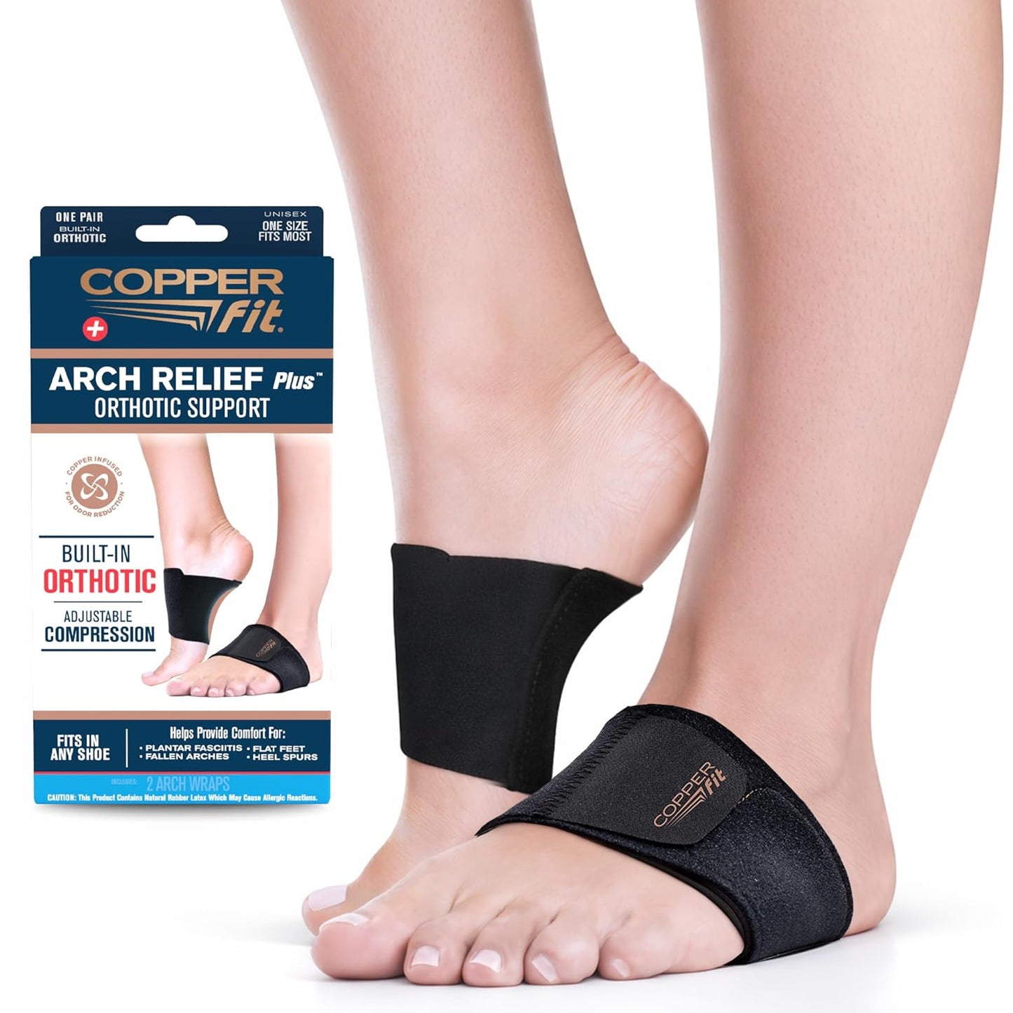 COPPER FIT ARCH RELIEF PLUS ORTHOTIC SUPPORT