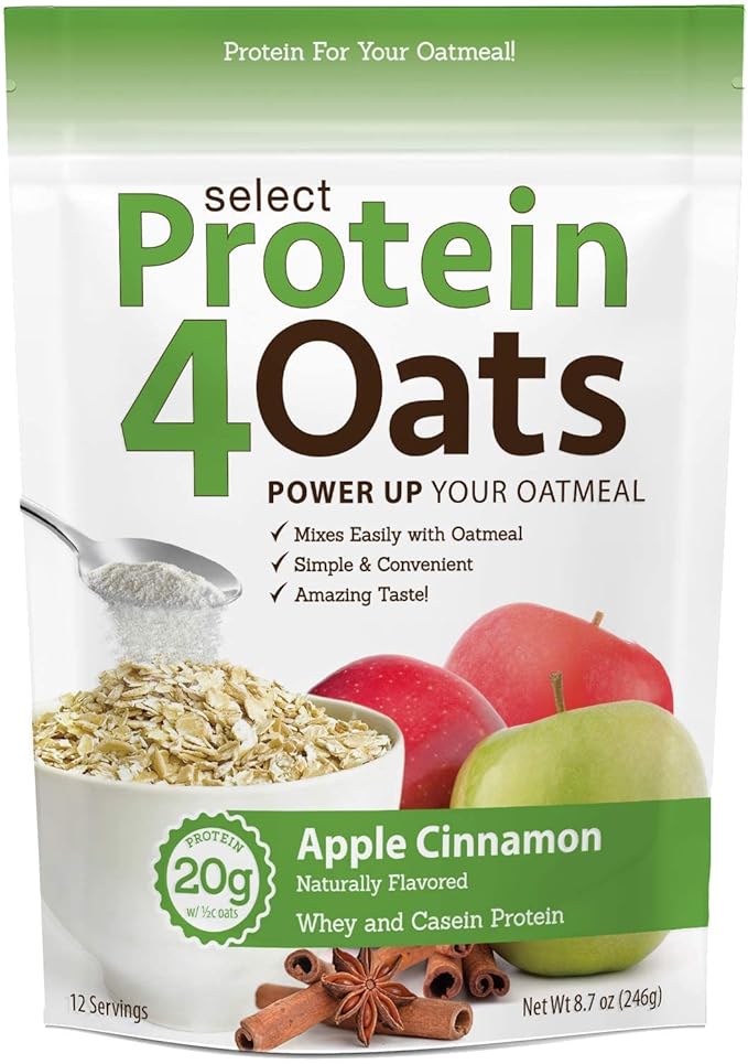 PES   Protein 4 Oats, Apple Cinnamon, 269g, 12 serving