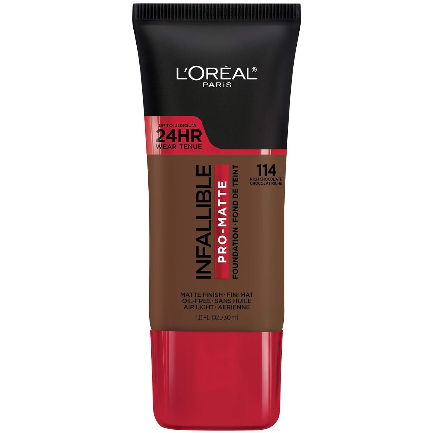 LOR INFALLIBLE PRO MATT FDT RICH CHOCOLATE pack of 2