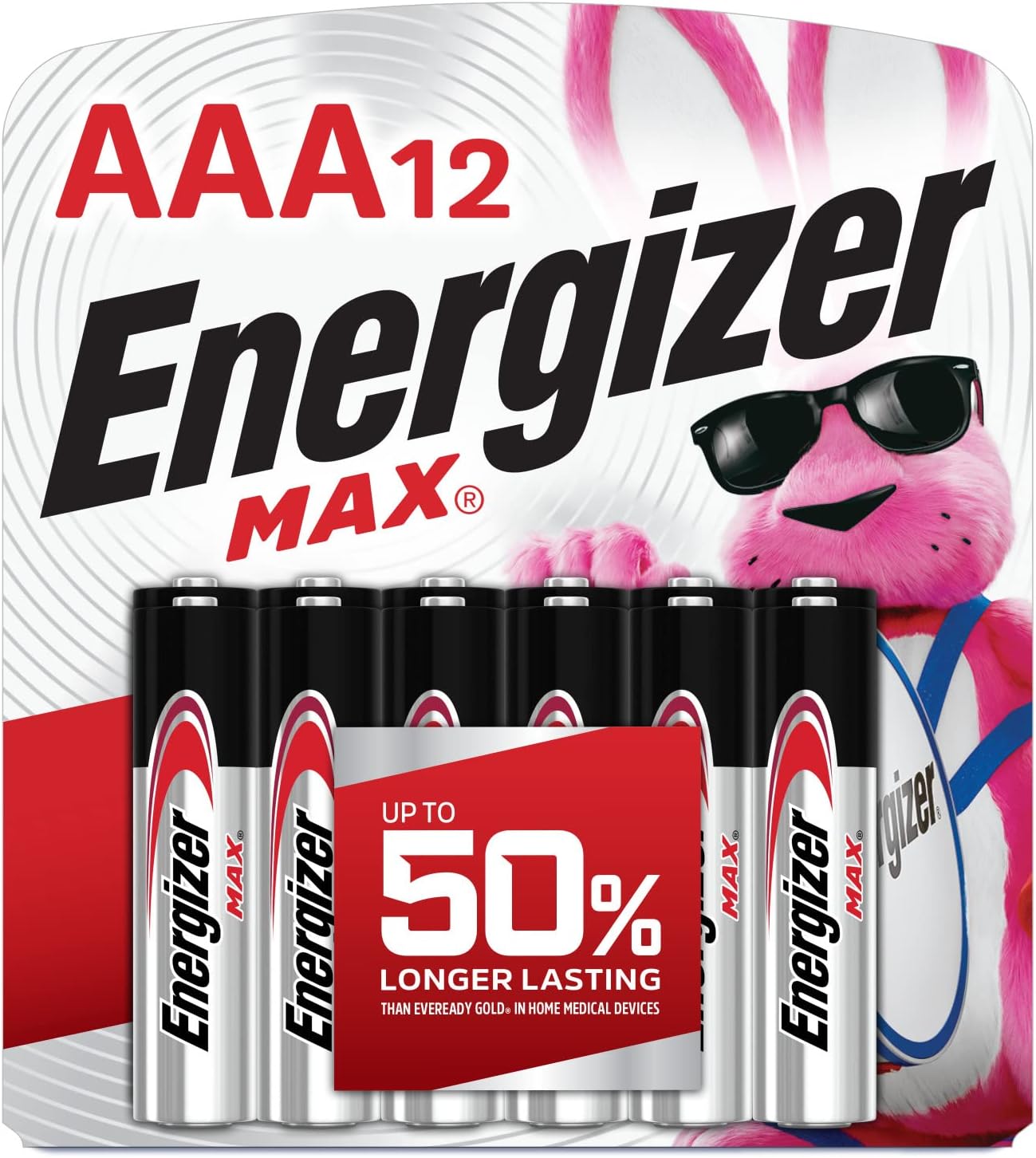 ENERGIZER MAX BATTERIES AAA 12