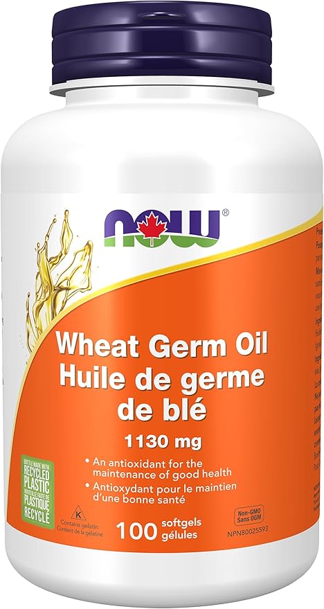 NOW    Wheat Germ Oil 100gel