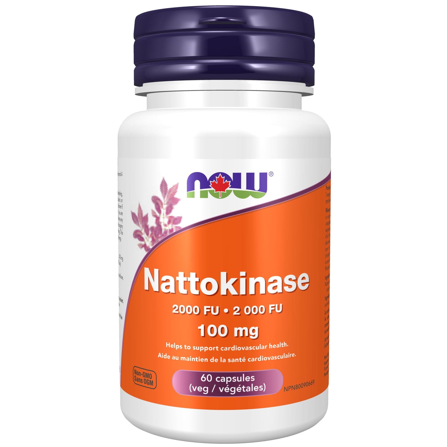 NOW    Nattokinase 2000 FU 100mg 60vcap