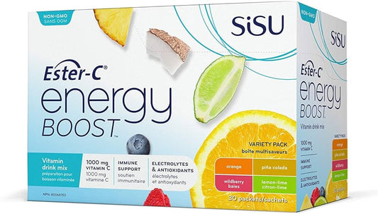 SISU  - Ester-C Energy Boost Variety Pack